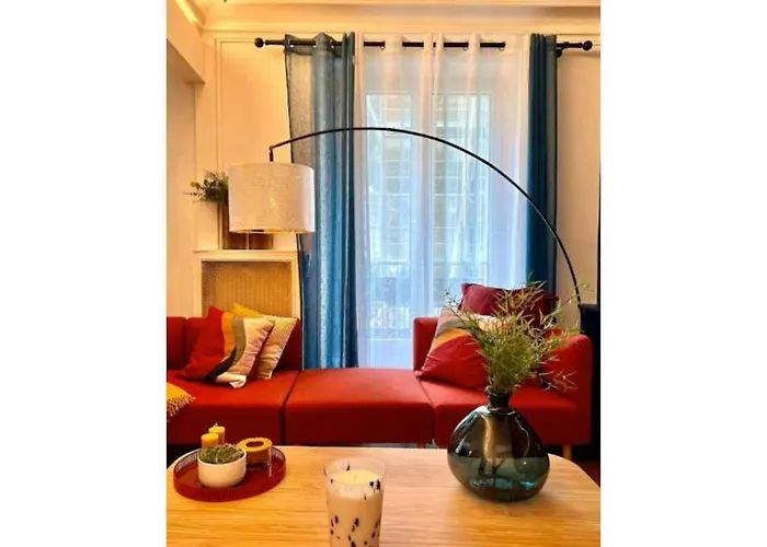 Elegant - Ac 2br-6p- Palais Des Congres Appartement